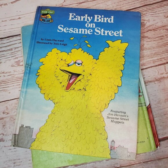 Sesame Street Book Club Lot of 4 Vintage Ernie & Bert Stories - Picture 6 of 11